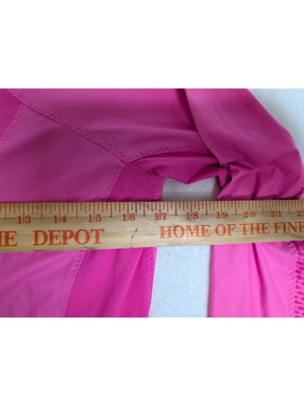 Lululemon Womens Neon Pink Paceline Cycling Jacket Size 8 Zip Up Reflective Deta - Picture 5 of 12